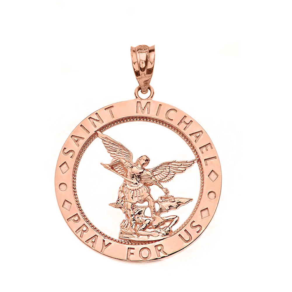 St michael pray store for us pendant