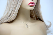 Load image into Gallery viewer, Tinkerbell Fairy Tale on The Moon Charm Pendant and Necklace in Sterling Silver