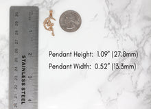 Load image into Gallery viewer, Tinkerbell Fairy Tale on The Moon Charm Pendant and Necklace in Gold