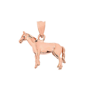 CaliRoseJewelry 14k Pony Horse Bracelet Charm or Pendant