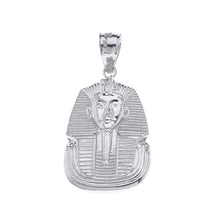 Load image into Gallery viewer, CaliRoseJewelry Sterling Silver Egyptian Pharaoh King TUT Pendant