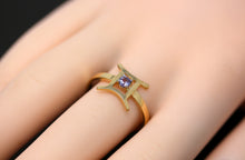 Load image into Gallery viewer, Zodiac Rings with Birthstones for Women in Gold