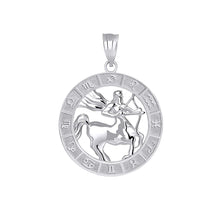Load image into Gallery viewer, CaliRoseJewelry Sterling Silver Zodiac Pendant
