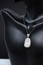 Load image into Gallery viewer, CaliRoseJewelry Sterling Silver Egyptian Pharaoh King TUT Pendant Necklace