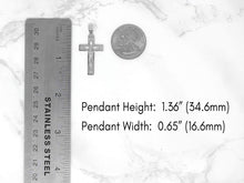 Load image into Gallery viewer, Sterling Silver INRI Crucifix Cross Catholic Jesus Pendant