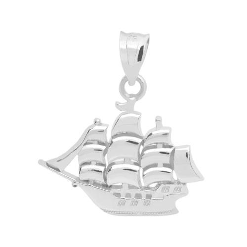 Sailboat Pendant in Sterling Silver