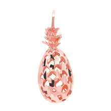 Load image into Gallery viewer, 3D Pineapple Pendant in Gold