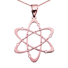 Load image into Gallery viewer, Carbon Atom Science Pendant in Gold