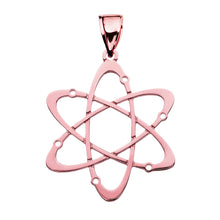 Load image into Gallery viewer, Carbon Atom Science Pendant in Gold