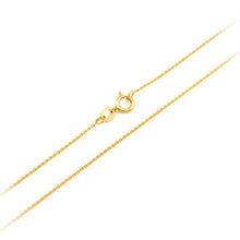 Load image into Gallery viewer, Rolo Chain in 16&quot;, 18&quot;, 20&quot;, or 22&quot; - solid gold, solid gold jewelry, handmade solid gold jewelry, handmade jewelry, handmade designer jewelry, solid gold handmade designer jewelry, chic jewelry, trendy jewelry, trending jewelry, jewelry that&#39;s trending, handmade chic jewelry, handmade trendy jewelry, mod-chic jewelry, handmade mod-chic jewelry, designer jewelry, chic designer jewelry, handmade designer, affordable jewelry