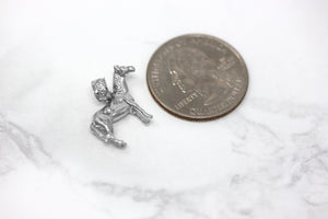 Pony Horse Bracelet Charm or Pendant and Necklace in Sterling Silver