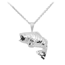 Load image into Gallery viewer, Tropical Fish Pendant In Sterling Silver