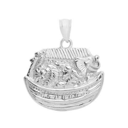 Noah’s Ark Pendant in Sterling Silver