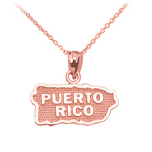Load image into Gallery viewer, Puerto Rico Pendant in Gold - solid gold, solid gold jewelry, handmade solid gold jewelry, handmade jewelry, handmade designer jewelry, solid gold handmade designer jewelry, chic jewelry, trendy jewelry, trending jewelry, jewelry that&#39;s trending, handmade chic jewelry, handmade trendy jewelry, mod-chic jewelry, handmade mod-chic jewelry, designer jewelry, chic designer jewelry, handmade designer, affordable jewelry